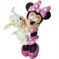 Minnie Mouse cu animal preferat figurină