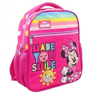 Minnie Mouse rucsac culoarea roz pentru grădiniță 27x10x31cm