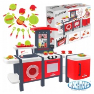 Mochtoys: Cooking Studio XXL bucătărie de joacă cu 28 bucăți accesorii 141x68x101cm