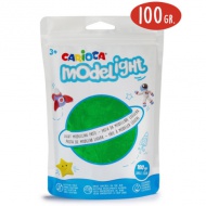 Modelight 100g plastilină verde - Carioca