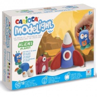 Modelight Maxi Play Box Extraterești set platilină - Carioca