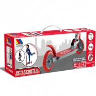 Molto: City Scooter trotinetă culoarea roșie