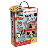 Montessori baby animale joc de forme