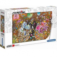 Mordillo Sărutul puzzle 6000 bucăți - Clementoni