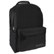 Must: Negru Monochrome RipStop rucsac, ghiozdan 32x17x42cm