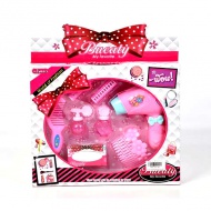 My Favorite Beauty set de înfrumusețare culoarea roz cu accesorii