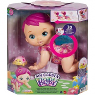 My Garden Baby: Sweety păpușă fluture baby crawling, se târâie 30cm - Mattel