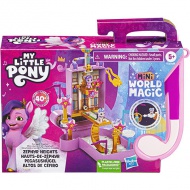 My Little Pony: Mini lume magică Zephyr Heights set de joacă - Hasbro