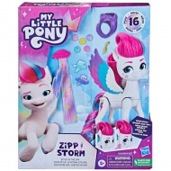 My Little Pony: Stilul Zilei - Zipp Storm 16 bucăți set figurine cu abțibild și accesorii - Hasbro