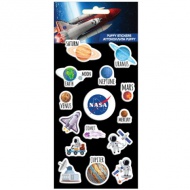 NASA 3D Puffy Stickers set 10x22cm