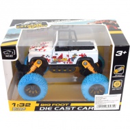 Off-Road mașină jeep albă 1/32