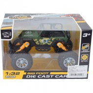 Off-Road mașină jeep culoarea gri 1/32