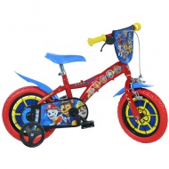 Paw Patrol bicicletă albastru-roşu mărimea 12