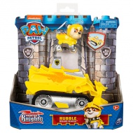 PAW Patrol Rescue Knights: Vehiculul deluxe al lui Rubble - Spin Master