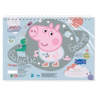 Peppa design caiet de schițe A4 30 file două variante