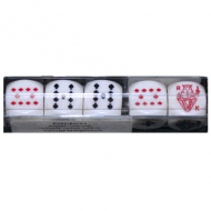 Set de zaruri de 16mm pentru jocurile de Poker - Piatnik