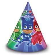 PJ Masks party pălărie hârtie set 6 bucăţi