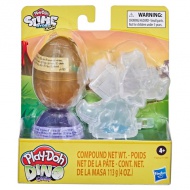 Play-Doh: Dino Crew Eggs &amp; Dinosaur Bones Triceratops set de joacă - Hasbro