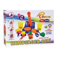 Play-Dough: Set de plastilină de făcut hamburger