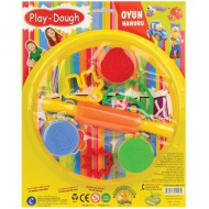 Play-Dough: Set plastilină cu accesorii și masă