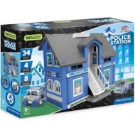 Play House: Poliție mare set de joacă cu vehicule - Wader