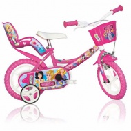 Princess bicicletă roz mărimea 12