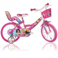 Princess bicicletă roz mărimea 14