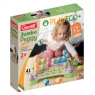 Quercetti: Play Eco Jumbo Peggy Evo 41 bucăți set