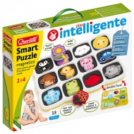 Quercetti: Smart puzzle magnetic primele cuvinte și culori