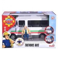 Sam Fireman: set de joacă autobuzul lui Trevor cu tablă - Simba Toys