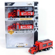 Set camion pompieri 3 bucăți 1:48