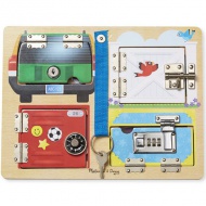 Set creativ din lemn cu chei - Melissa &amp; Doug