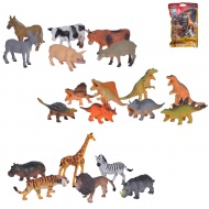 Set de figurine de animale cu animale de fermă, dinozauri sau junglă - Simba Toys