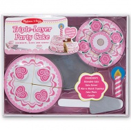 Set de joacă din lemn tort cu etaj - Melissa &amp; Doug