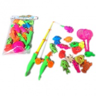 Set de joacă pescuit plastic cu accesorii