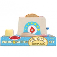 Set de joacă toaster şi unt lemn - Melissa &amp; Doug