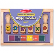 Set ştampile lemn - Melissa &amp; Doug