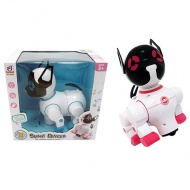 Smart Dog: câine robot dansează două culori 19 cm