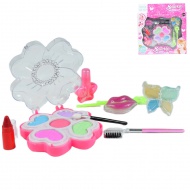 Sparkle Beauty Girl: Set de machiaj cu luciu de buze și paletă de farduri