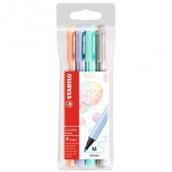 Stabilo: pointMax set cu culori pastel 4 bucăți M 0,8mm