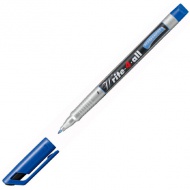 Stabilo: Write 4 all "F" marker cu alcool albastru 0,7mm