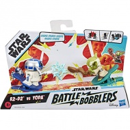 Star Wars Battle Bobblers R2-D2 vs Yoda figurină - Hasbro