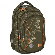 St.Right T-Rex Junior trei compartimente rucsac, ghiozdan 39x27x17cm