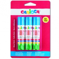 Carioca: Lipici stift 10g de 3 bucăţi