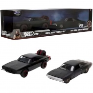 The Fast and the Furious: Dom Toretto Dodge Charger R/T 1970&amp;Dodge Charger Widebody 1968 mașină 13cm