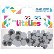 The Littlies: Ochi de plastic 40 bucăți set 20x15mm și 20x20mm mărimi