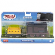 Thomas și prietenii: Locomotivă motorizată Diesel cu marfă - Mattel