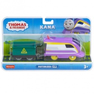 Thomas și prietenii: Locomotivă motorizată Kana cu marfă - Mattel