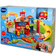 Toot-Toot Maşini: Staţie de pompieri cu efecte de sunete - Vtech - versiune HU