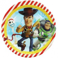 Toy Story 4.: set farfurie 8 bucăți hârtie de 23cm